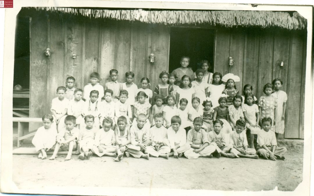 Alumnos de la Escuela Primaria “Lázaro Cárdenas”, Pueblo Nuevo Papaloapan, Tuxtepec.